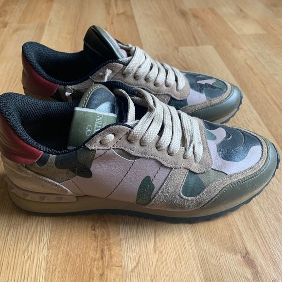 womens valentino rock runners